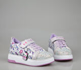 Marka Sesi 4004 Beyaz Gri Çocuk Sneakers