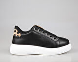 Marka Sesi 341 Siyah-Beyaz Kadın Sneakers