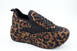 Feles 020-109 Leopar Kadın Sneakers