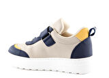 Şirin Bebe 251-3 Lacivert Sarı Çocuk Sneakers
