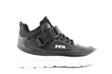 Pepino 2036 Siyah-Beyaz Çocuk Sneakers