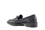 Miss Park Moda 386 k161 Loafer Siyah Kadın Günlük Ayakkabı