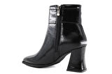 Miss Park Moda 07 k201/1 Siyah Rugan Kadın Bot