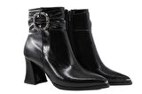Miss Park Moda 07 k201/1 Siyah Rugan Kadın Bot