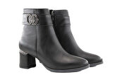 Marka Sesi HK015 Siyah Kadın Bot