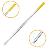 Mulpex Premium Kalite Alüminyum Eloksallı Sap, Delikli 140 cm. Sarı
