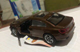 Oyuncak Metal Model Araba Açılır Kapı 1/36 Çek Bırak Kahve BMW