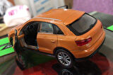 Oyuncak Model Metal Araba 1/36 Çek Bırak Turuncu Audi Q3 Jeep