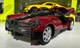 Oyuncak Metal Model Araba 1/36 Çek Bırak Kırmızı Pagani Huayra 
