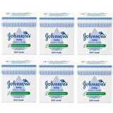 Johnsons Baby Kulak Temizleme Çubuğu 200 lü 6 ADET