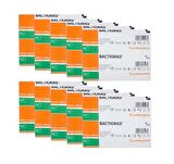 Bactigras 10x10 cm Antiseptik Tül Yara Yanık Bakım Örtüsü 10 Adet