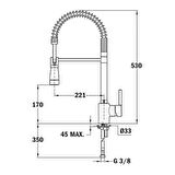 TEKA ARK 939 KUĞU ESNEK 360° DÖNEBİLEN MUTFAK BATARYASI KROM