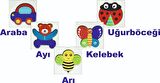 Ahşap Eğitici Puzzle 3d Yapboz Seti 5 Adet 5 Parçalı