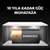 Duracell D 2 1.5V LR20 MN1300 Büyük Boy l 2'li Pil 1010441