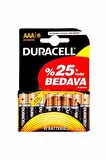 Duracell Alkalin AAA İnce Kalem Pil 6+2 Ekonomik P