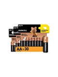 Duracell Alkalin AA Kalem Piller,30'lu Paket