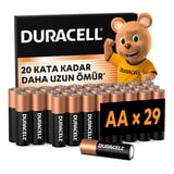 Duracell Basic Aa Alkalin Kalem Pil (29'Lu Paket) – 1,5V