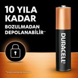 DURACELL BASIC AAA İnce Alkalin Kalem Pil (11'li Paket) – 1,5V
