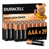 DURACELL BASIC AAA İnce Alkalin Kalem Pil (29'lu Paket) – 1,5V