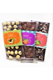 Dark Brown Sütlü Tablet Çikolata En Bol Antep Fıstığı, Fındık Ve Badem 3x100 Gr