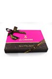 Dark Brown 48 Adet Eşşek Gibi Seviyorum Yazılı Madlen Çikolata
