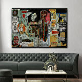 Jean Michel Basquiat Notary Kanvas Tablo-5002