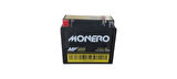 MONERO 12V 10Amper  YTX BS  MOTOSİKLET AKÜ EBATLAR: 150 x 86 x 31mm