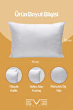 4 Adet Rollpack Yastık Mikrosilikon Ev Ve Hotel Yastığı 50x70cm Yüksek Dolgulu 1000 gr