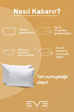 4 Adet Rollpack Yastık Mikrosilikon Ev Ve Hotel Yastığı 50x70cm Yüksek Dolgulu 1000 gr