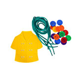 Focus Button Place Düğme Oyunu 1 Adet