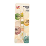 Boncuklu Silikon Emzik Askısı 1 Adet