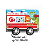 Oyuncak Kitap - Ambulans (Gerçek Tekerlekli)