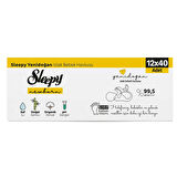 Yenidoğan Bebek Islak Mendil 12x40 Adet (2 ADET)