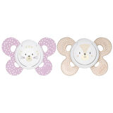 2'li Physio Comfort Kız Bebek Emzik 12 Ay (2 ADET)