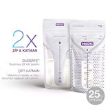 Süt Saklama Poşeti 25'li (4 ADET)