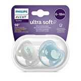 Ultra Soft Emzik 6-18 Ay, 2'li Paket, Erkek (5 ADET)