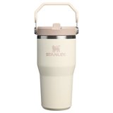 The IceFlow Flip Straw 2.0 Tumbler 0.6L / 20oz Cream (New) (5 ADET)