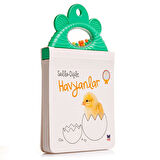 Salla Dişle Hayvanlar Bebek Kitabı