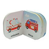 Minik Kitaplar Dizisi Taşıtlar Eğitici Bebek Kitabı