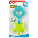 Yıldız Çıngıraklı Diş Kaşıyıcı Asortili