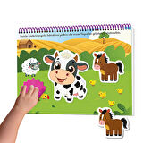 9-18 Ay İlk Cırt Cırtlı - Keçeli Etkinlik Kitabım