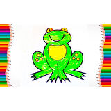 NET Boyama Kitabı Kurbağa