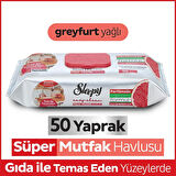 Yüzey Temizlik Süper Mutfak Havlusu Greyfurt 50 Adet