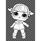 LOL SURPRISE SİMLİ ÇIKARTMALI BOYAMA KİT