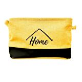 Home Jüt Hasır Ev Düzenleyici Mutfak Banyo Salon Sepeti Katlanır Sıvı Korumalı Büyük