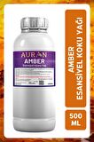 Amber Esansiyel Uçucu Yağ Esans Koku Yağı Hobi Esans Mum Sabun Oda Kokusu 500ml