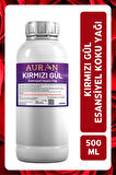 Kırmızı Gül Esansiyel Uçucu Yağ Esans Koku Yağı Hobi Esans Mum Sabun Oda Kokusu 500ml
