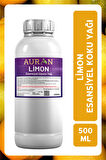 Limon Esansiyel Uçucu Yağ Esans Koku Yağı Hobi Esans Mum Sabun Oda Kokusu 500ml