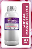 Misk & Gül Esansiyel Uçucu Yağ Esans Koku Yağı Hobi Esans Mum Sabun Oda Kokusu 500ml