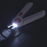 TechTic Led Işıklı Kedi Köpek Tırnak Makası Işıklı-Törpülü -Korumalı Evcil Hayvan Tırnak Makası